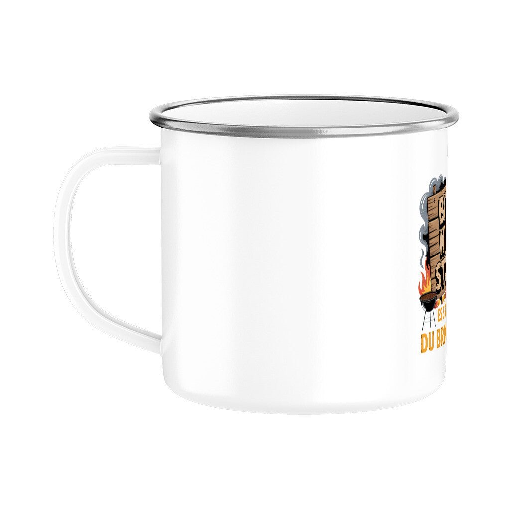 Bitte nicht stören... - Emaille Tasse | Mug | Meatware