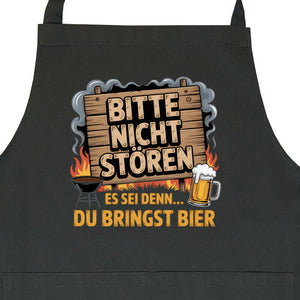 Bitte nicht stören... - Grillschürze | Apron | Meatware