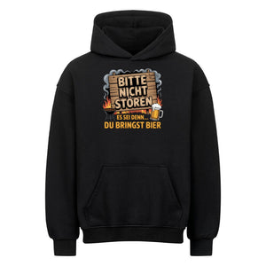 Bitte nicht stören... - VACANCY Oversized Hoodie | Hoodie | Meatware