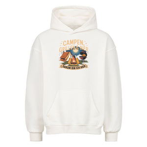 Campen, Grillen & Bier - Bierversion - VACANCY Oversized Hoodie | Hoodie | Meatware