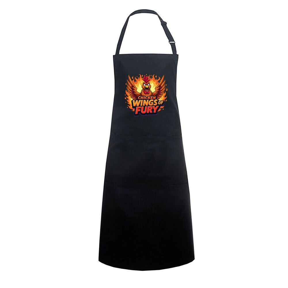 Chicken Wings of Fury - Grill - oder Kochschürze | Apron | Meatware