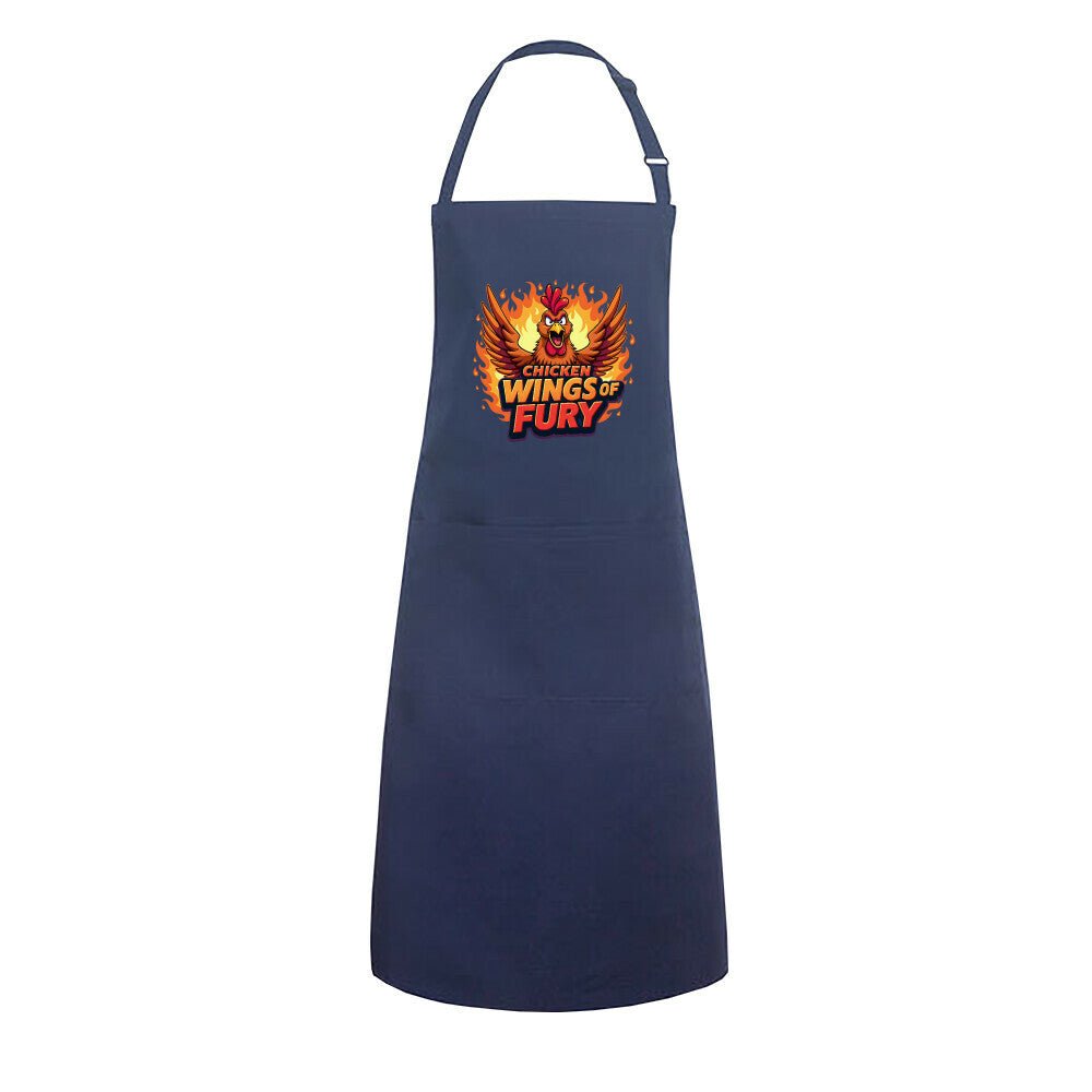 Chicken Wings of Fury - Grill - oder Kochschürze | Apron | Meatware