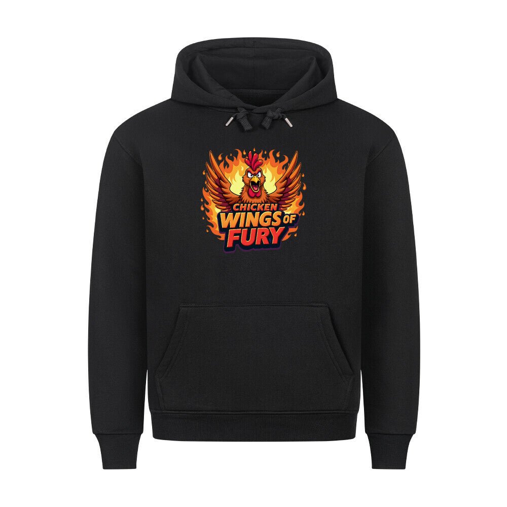 Chicken Wings of Fury - HigherBlanks Premium Hoodie | Hoodie | Meatware