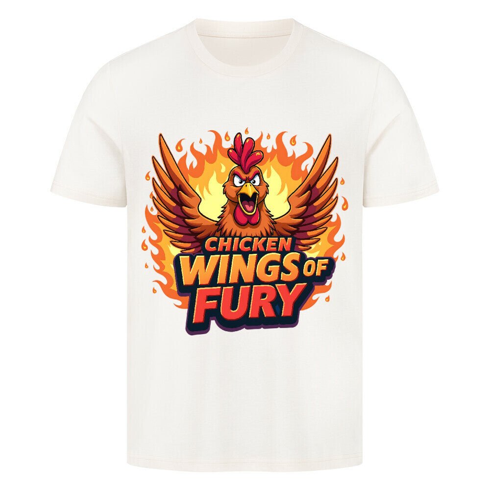 Chicken Wings of Fury - HigherBlanks Premium T-Shirt | T-Shirt | Meatware