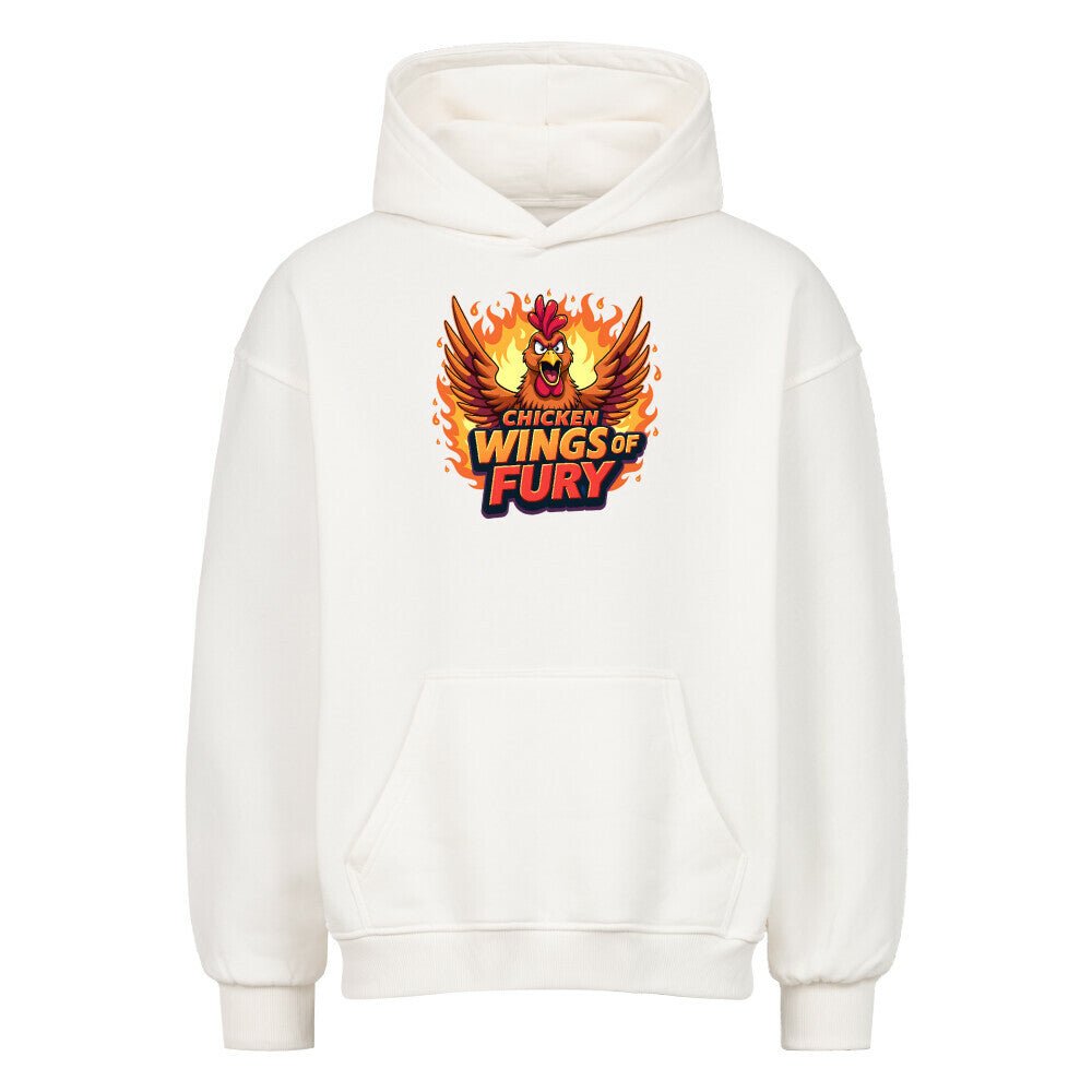 Chicken Wings of Fury - VACANCY Oversized Hoodie | Hoodie | Meatware
