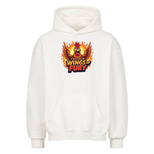 Chicken Wings of Fury - VACANCY Oversized Hoodie | Hoodie | Meatware