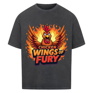 Chicken Wings of Fury - VACANCY Oversized Shirt | T-Shirt | Meatware