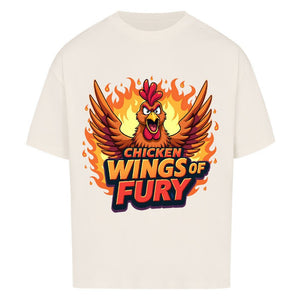 Chicken Wings of Fury - VACANCY Oversized Shirt | T-Shirt | Meatware