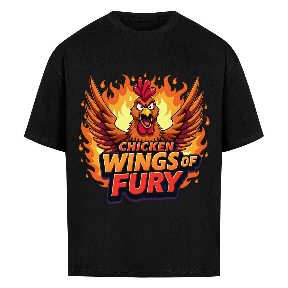 Chicken Wings of Fury - VACANCY Oversized Shirt | T-Shirt | Meatware