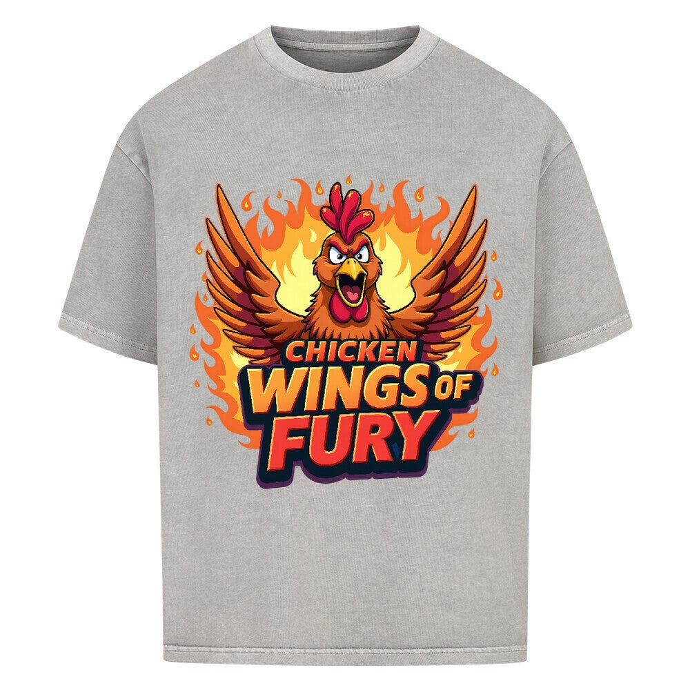 Chicken Wings of Fury - VACANCY Oversized Shirt | T-Shirt | Meatware