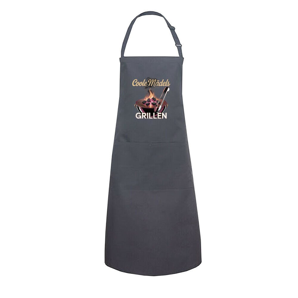 Coole Mädels grillen - Grillschürze | Apron | Meatware