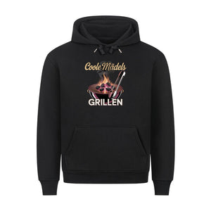 Coole Mädels grillen - HigherBlanks Premium Hoodie | Hoodie | Meatware