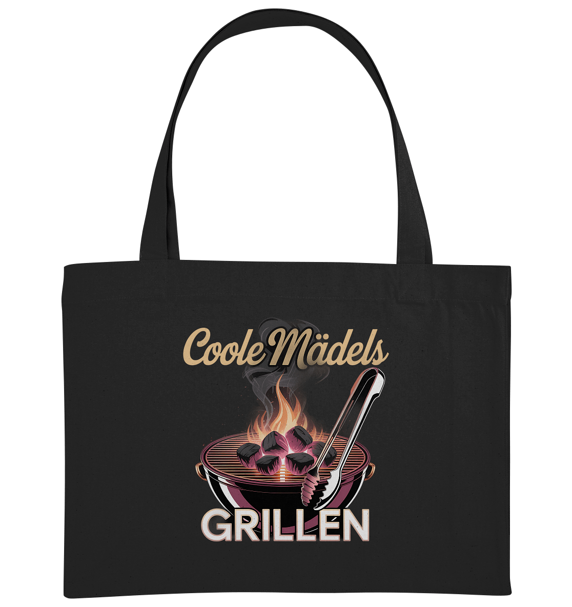 Coole Mädels grillen“ - Organic Shopping - Bag - Organic Shopping - Bag | Taschen | Meatware