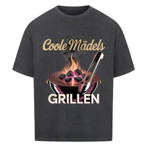 Coole Mädels grillen - VACANCY Oversized Shirt | T-Shirt | Meatware