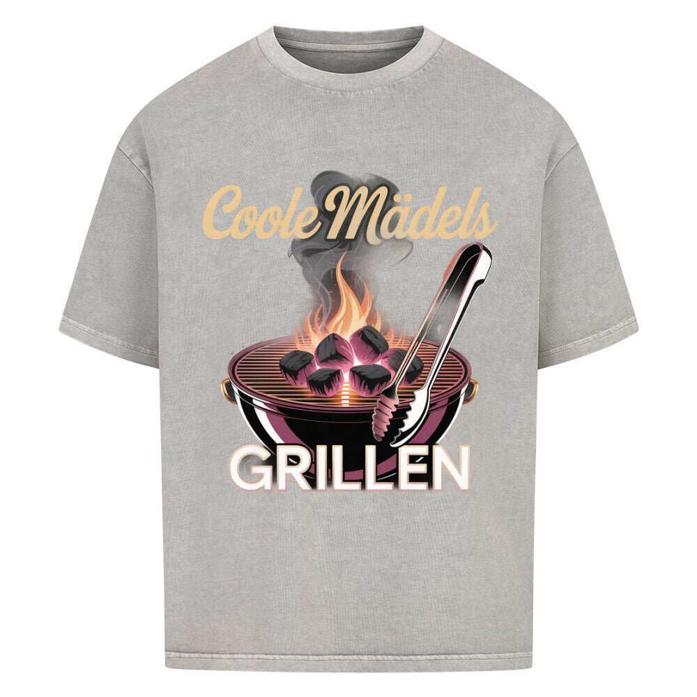 Coole Mädels grillen - VACANCY Oversized Shirt | T-Shirt | Meatware