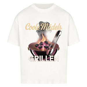 Coole Mädels grillen - VACANCY Oversized Shirt | T-Shirt | Meatware