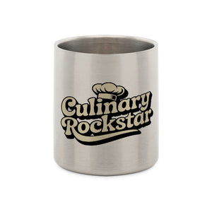 Culinar Rockstar - Edelstahl - Tasse mit Karabiner | Mug | Meatware