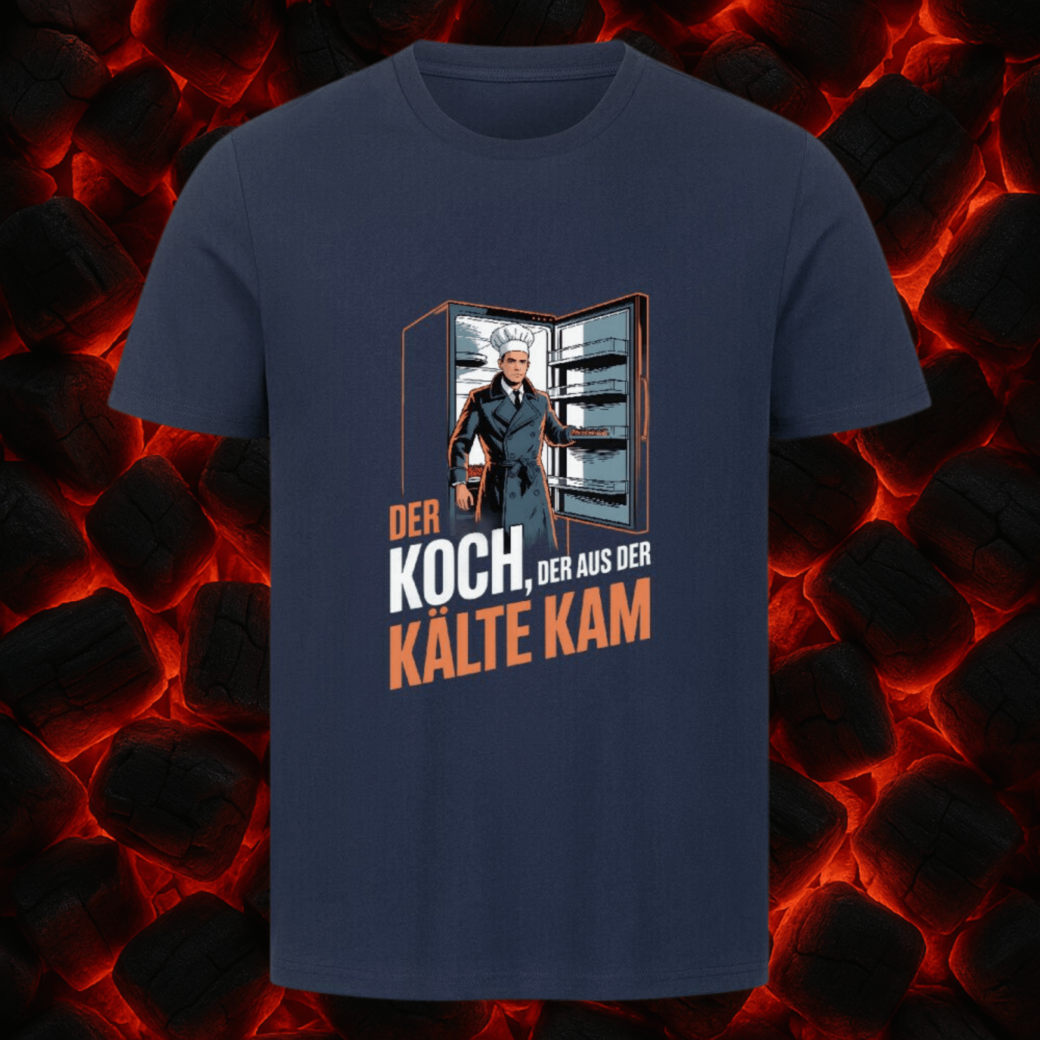 Der Koch der aus der Kälte kam - HigherBlanks Premium T-Shirt | T-Shirt | Meatware