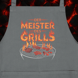 Der Meister des Grills - Grillschürze | Apron | Meatware