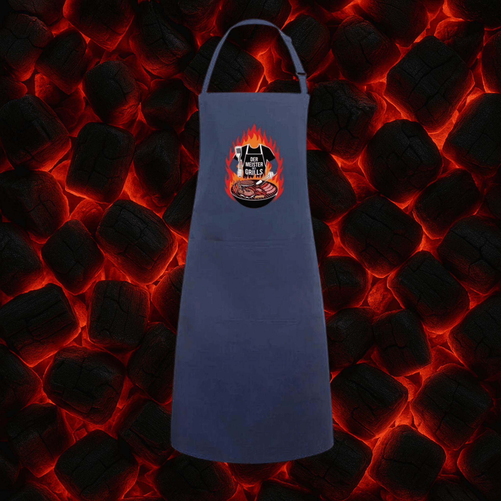 Der Meister des Grills (ohne Kopf) - Grillschürze | Apron | Meatware