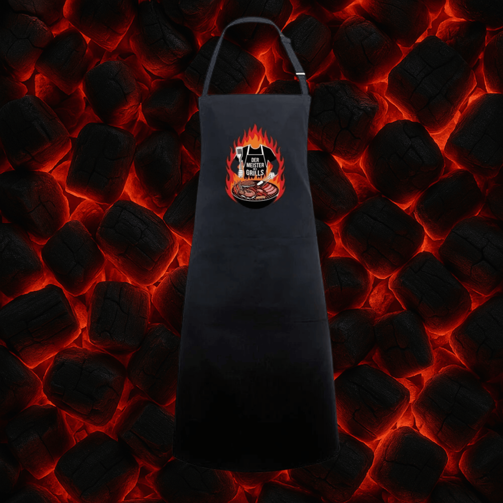 Der Meister des Grills (ohne Kopf) - Grillschürze | Apron | Meatware