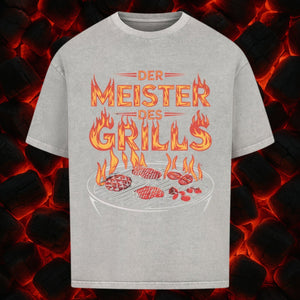 Der Meister des Grills - VACANCY Oversized Shirt | T-Shirt | Meatware