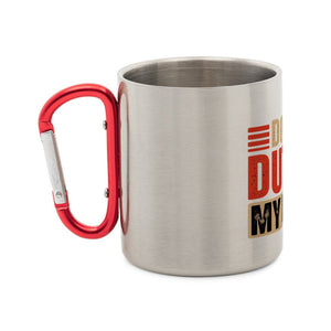 Don’t Dutch My Oven – Edelstahl - Tasse mit Karabiner | Mug | Meatware