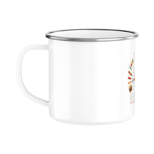 Eat Sleep Grill Repeat - Emaille Tasse | Mug | Meatware