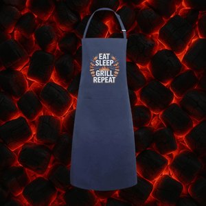 Eat Sleep Grill Repeat - Grillschürze | Apron | Meatware