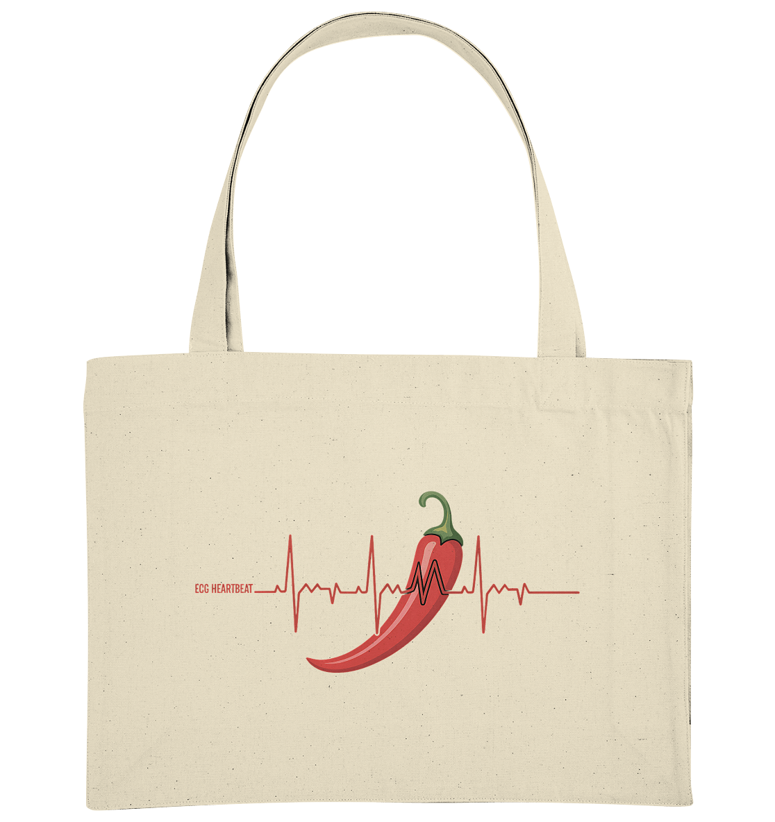 EGC Heartbeat Peperoni – - Organic Shopping - Bag | Taschen | Meatware