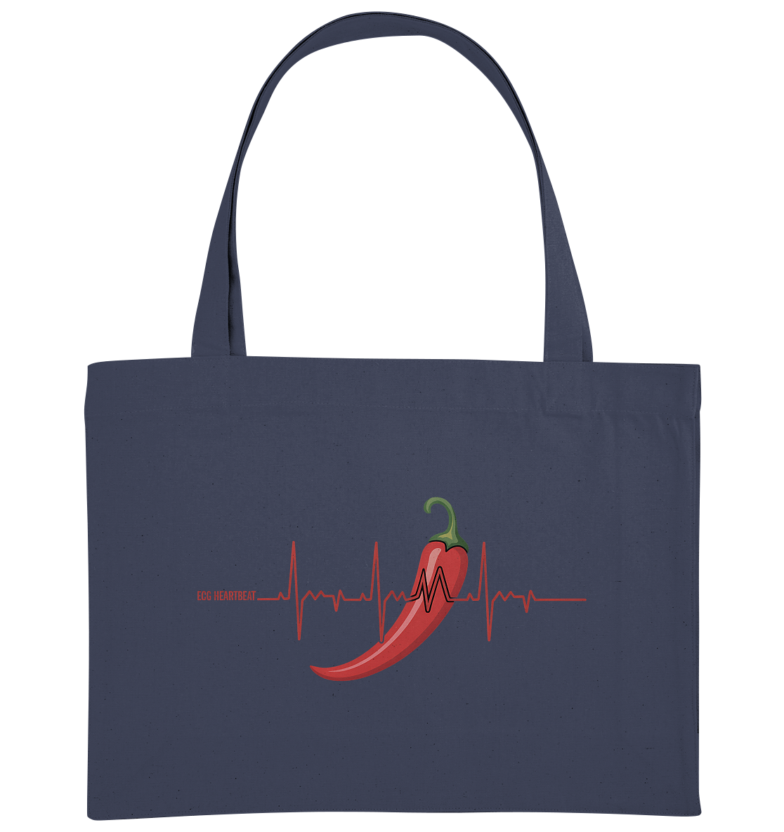 EGC Heartbeat Peperoni – - Organic Shopping - Bag | Taschen | Meatware