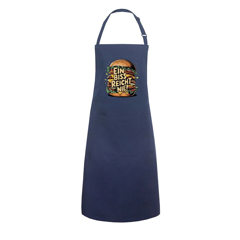 Ein Biss reicht nie! - Grillschürze | Apron | Meatware