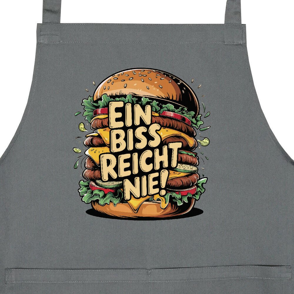 Ein Biss reicht nie! - Grillschürze | Apron | Meatware