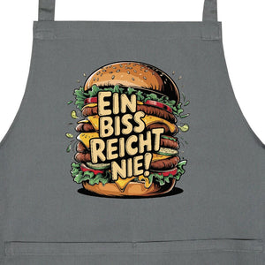 Ein Biss reicht nie! - Grillschürze | Apron | Meatware