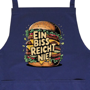 Ein Biss reicht nie! - Grillschürze | Apron | Meatware