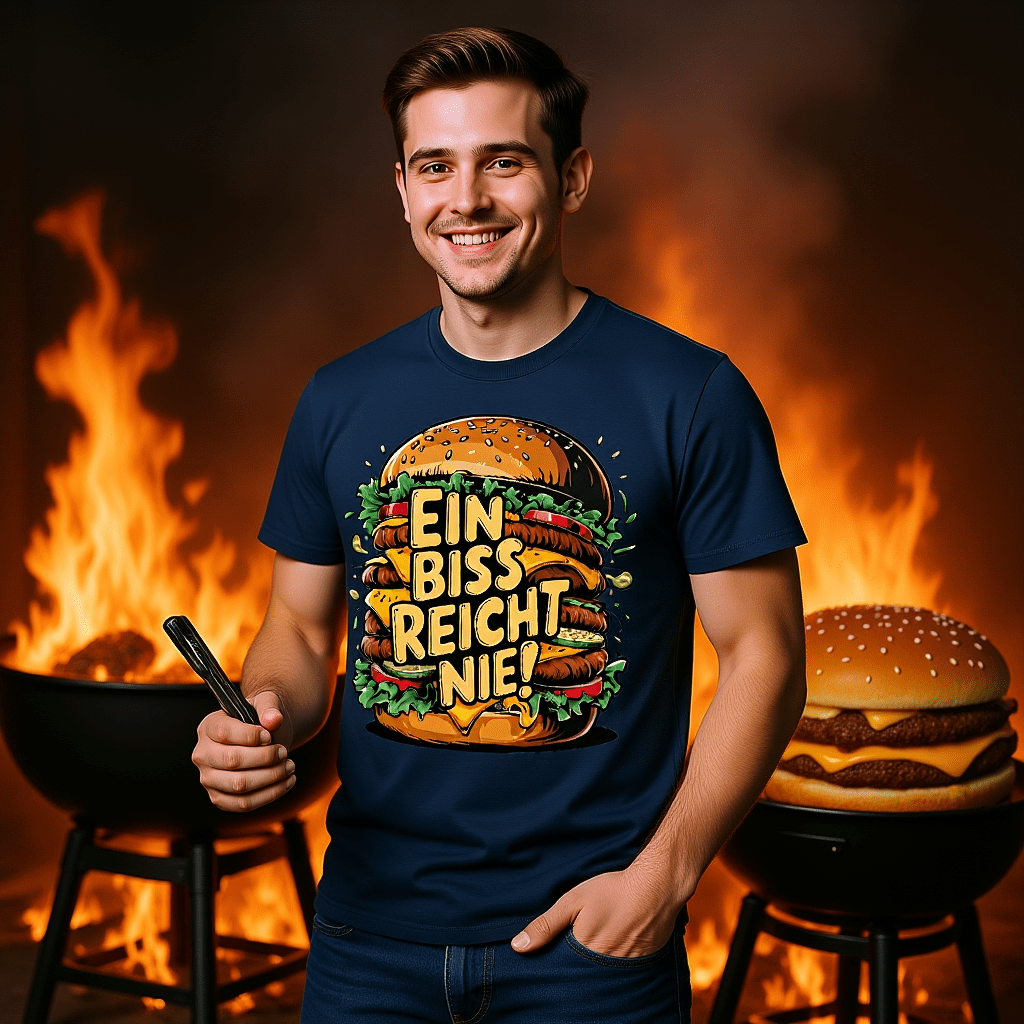 Ein Biss reicht nie! - HigherBlanks Premium T-Shirt | T-Shirt | Meatware