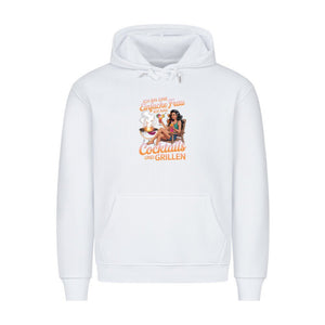 Einfache Frau - Cocktails und Grillen - HigherBlanks Premium Hoodie | Hoodie | Meatware