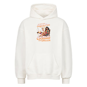 Einfache Frau - Cocktails und Grillen - VACANCY Oversized Hoodie | Hoodie | Meatware