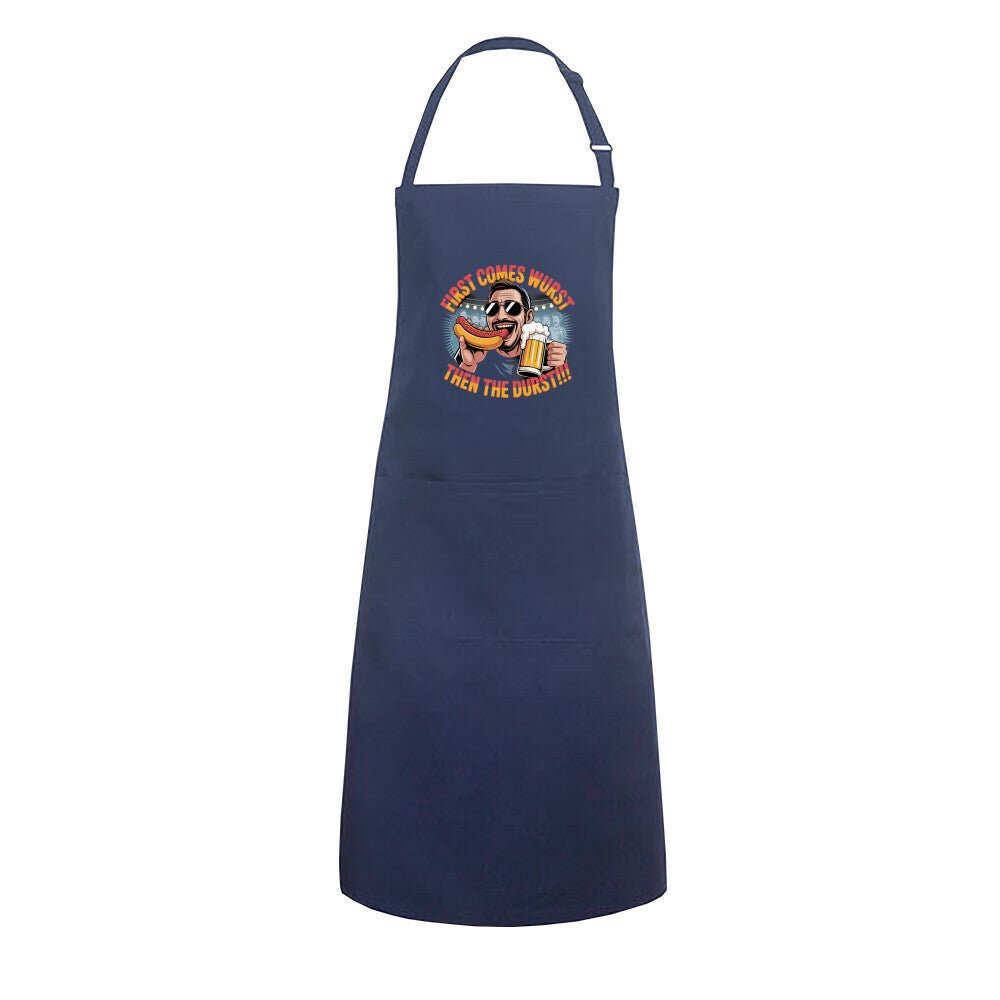 First comes the wurst then the Durst - Grillschürze | Apron | Meatware