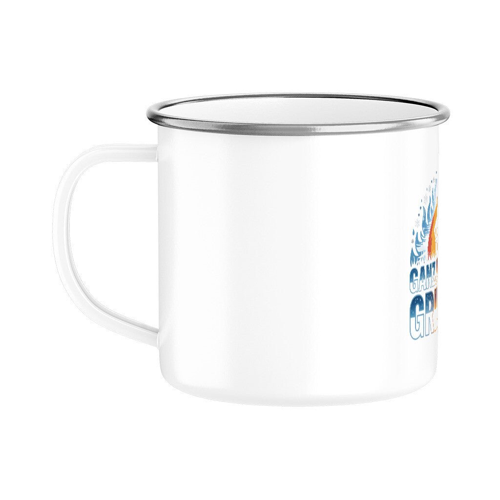Ganzjahresgriller - Emaille Tasse | Mug | Meatware