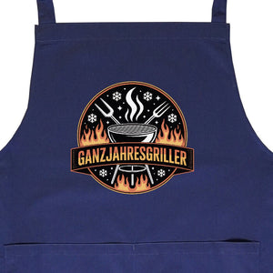 Ganzjahresgriller - Logo - Grillschürze | Apron | Meatware
