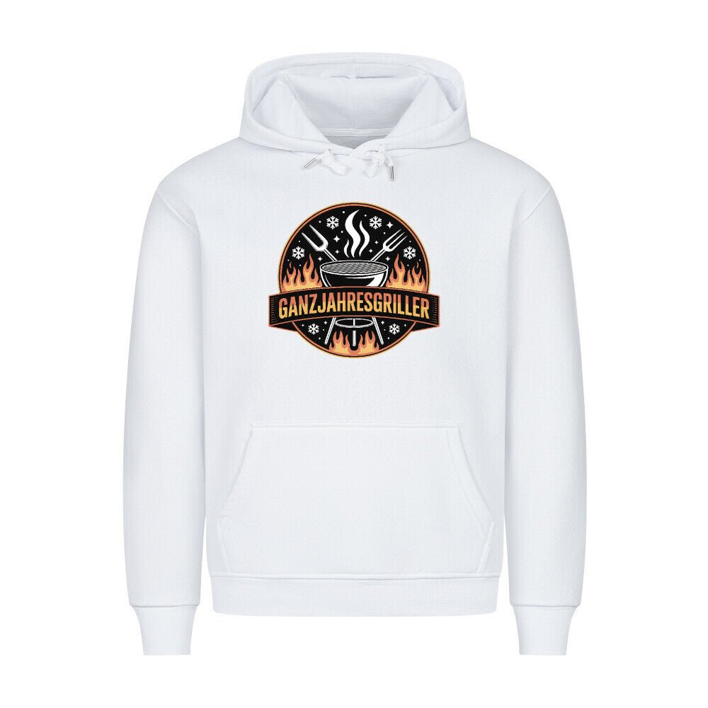 Ganzjahresgriller - Logo - HigherBlanks Premium Hoodie | Hoodie | Meatware