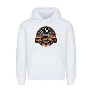 Ganzjahresgriller - Logo - HigherBlanks Premium Hoodie | Hoodie | Meatware