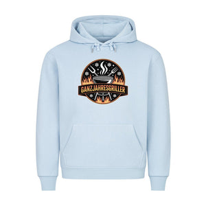 Ganzjahresgriller - Logo - HigherBlanks Premium Hoodie | Hoodie | Meatware