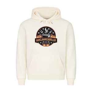 Ganzjahresgriller - Logo - HigherBlanks Premium Hoodie | Hoodie | Meatware