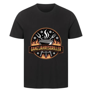 Ganzjahresgriller - Logo - HigherBlanks Premium T-Shirt | T-Shirt | Meatware