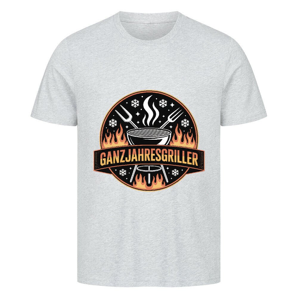 Ganzjahresgriller - Logo - HigherBlanks Premium T-Shirt | T-Shirt | Meatware