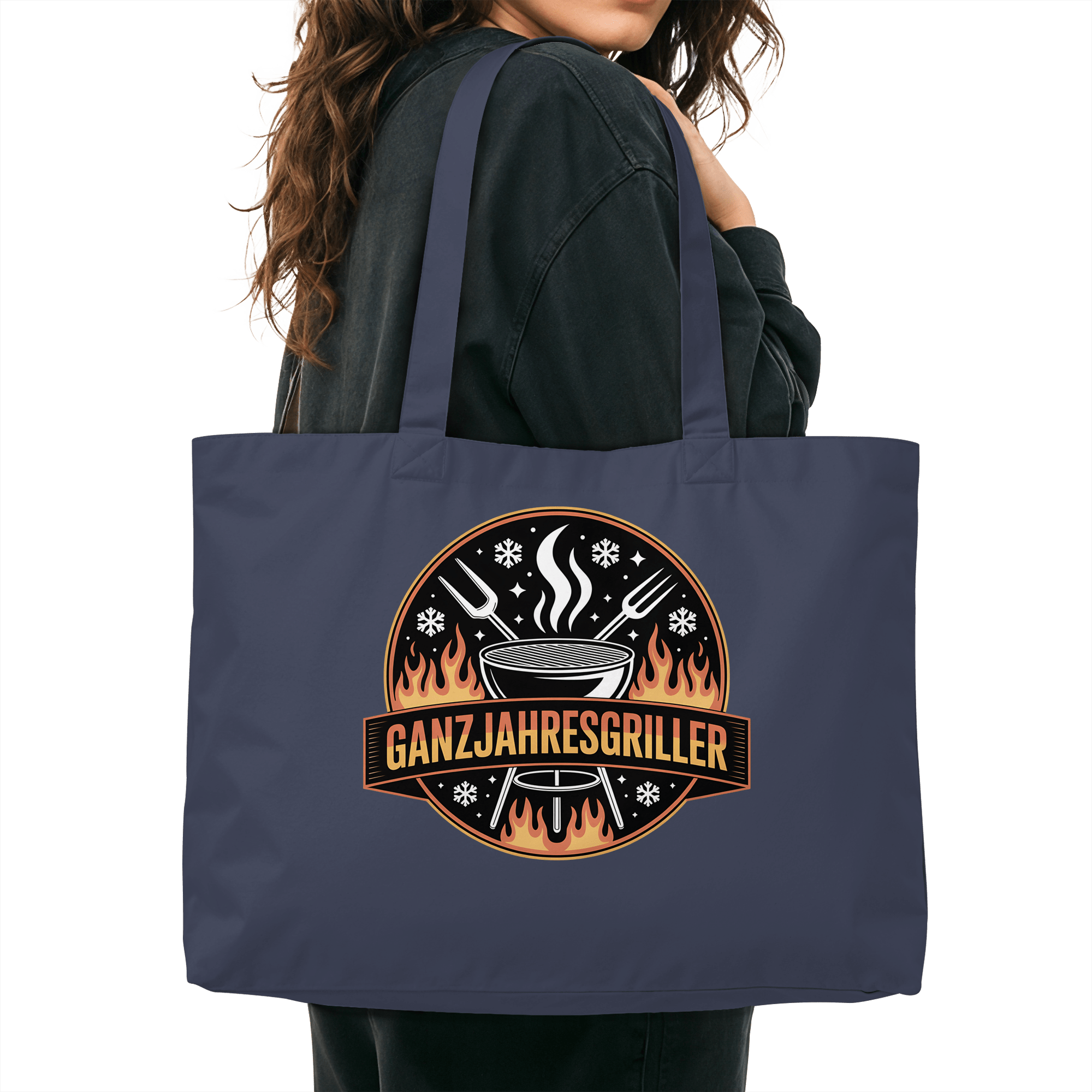 Ganzjahresgriller Logo - Organic Shopping - Bag - Organic Shopping - Bag | Taschen | Meatware
