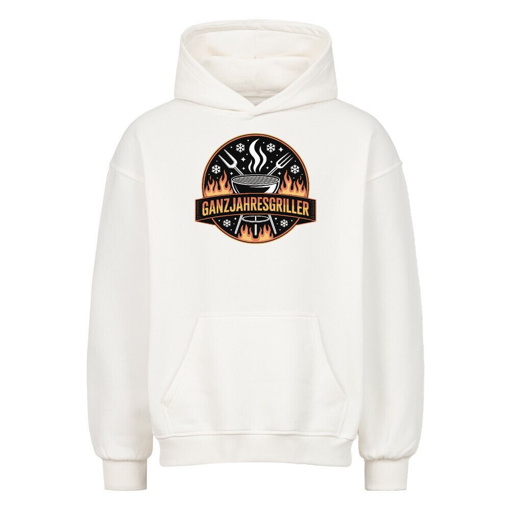 Ganzjahresgriller - Logo - VACANCY Oversized Hoodie | Hoodie | Meatware