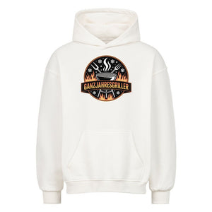 Ganzjahresgriller - Logo - VACANCY Oversized Hoodie | Hoodie | Meatware